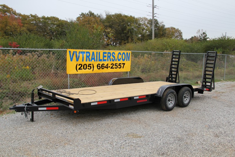 83x20 Equipment trailer 7,000 GVWR
