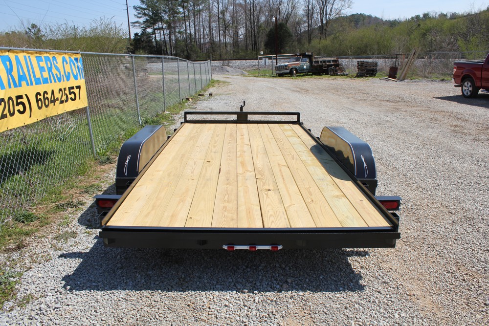 83x16 Car Hauler With No Ramps For Sale