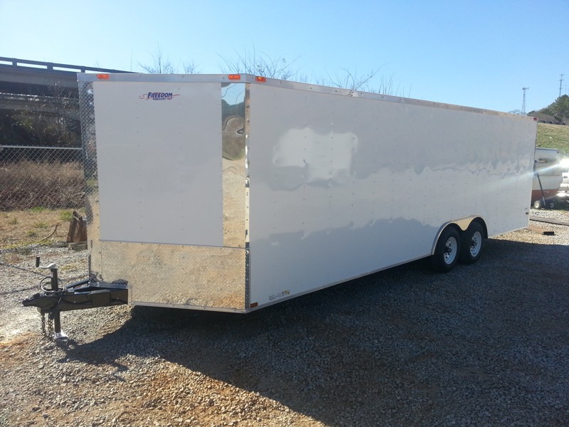 102x24 Enclosed Car Hauler