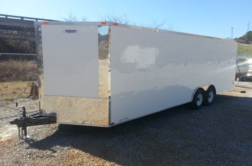102x24 Enclosed Car Hauler