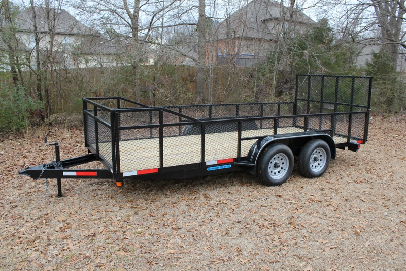 77x16 Landscape Tandem Axle Trailer