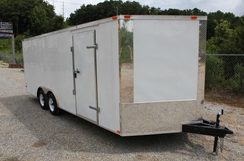 102x20 Enclosed Car Hauler