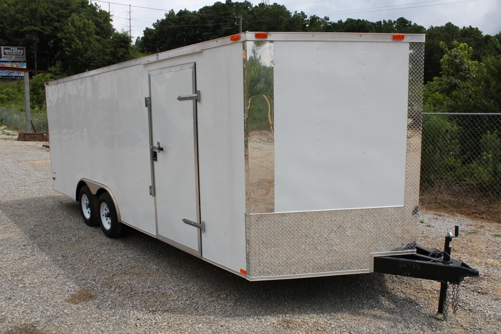 102x20 Enclosed Car Hauler